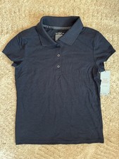 Cat Jack Girls Uniform Polo in Navy size M 8 NWT