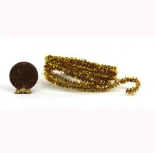 Dollhouse Miniature Gold Garland for Christmas Decoration By Farrow Industries