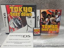 Nintendo DS Game Tokyo Beat Down CIB Complete In Box - Tested
