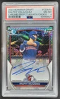 2023 Bowman Draft Ralphy Velazquez Chrome Auto HTA Choice /150 1st PSA 8 LG4