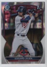 2023 Bowman Chrome Prospects Lava Refractor /399 Edouard Julien #BCP-82 0u2j