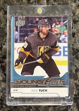 2017-18 Upper Deck Young Guns Alex Tuch RC #249 Rookie Card. rookie card picture