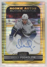 2021-22 O-Pee-Chee Platinum Rookie Seismic Gold 15/25 Vasily Podkolzin Auto 6hh