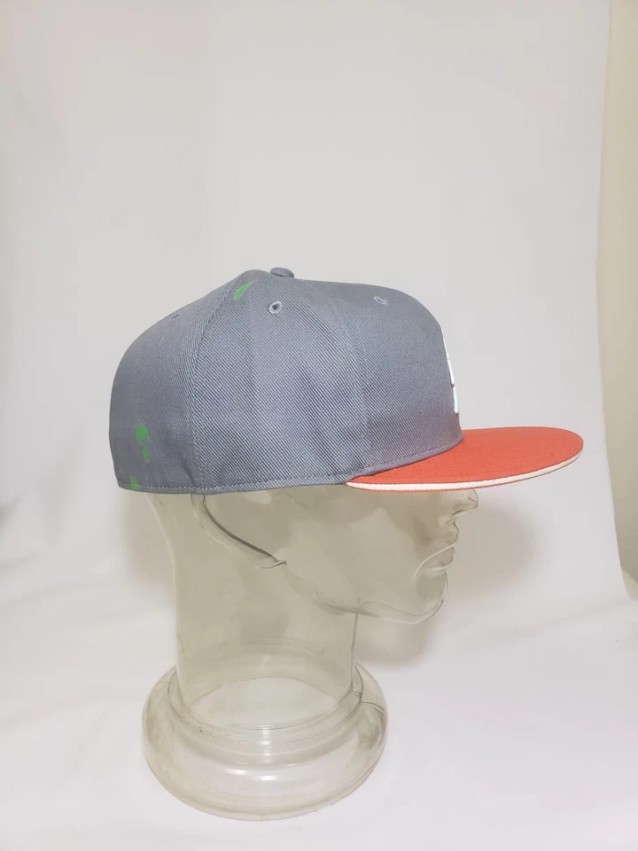 Gorra ajustada Air Jordan gris naranja 7 3/4 Foto 4 de 4