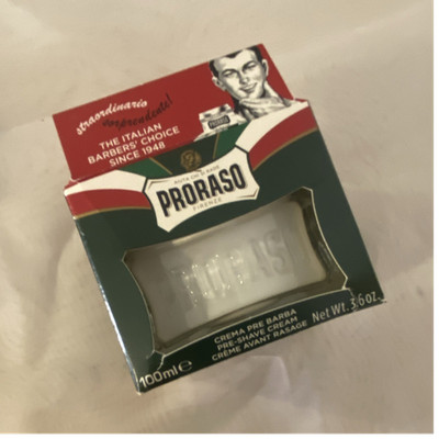 Proraso Pre-Shave Creme 100 ml Eukalyptus Menthol für das Gesicht