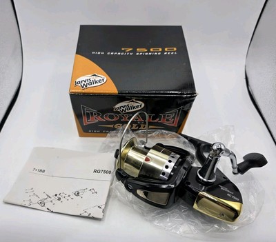 Jarvis Walker Royal Gold 7500 New In Box With Paperwork Rare Rg7500