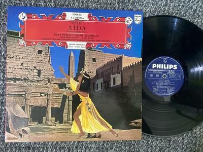 Giuseppe Verdi Lp Aida  N. M Original Press