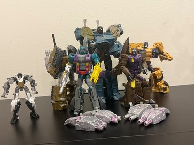 Transformers Combiner Wars Bruticus COMPLETE Onslaught Blast Off Swindle Vortex