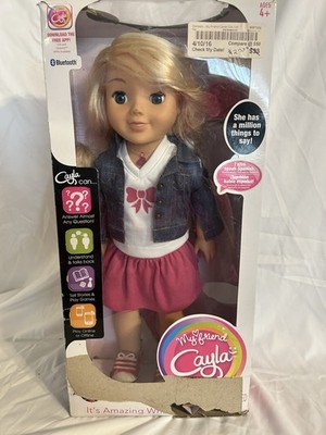 My Friend 18 Inch Interactive Cayla Doll In Box APP NOT SUPPORTED NRFB NEW-RARE
