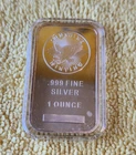 New ListingSunshine Mint 1 oz .999 Fine Silver Bar, Bullion Capsule for shipping & storage