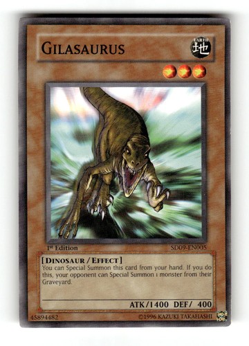 Gilasaurus SD09-EN005 card