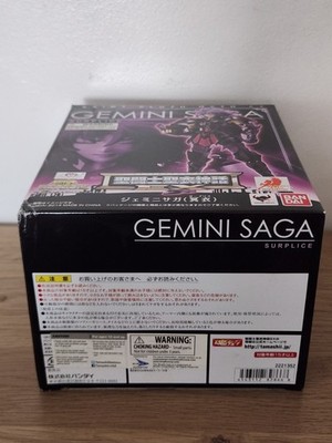 Bandai GEMINI SAGA SURPLICE Saint Cloth Myth EX Saint Seiya Action