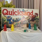 Vintage 1989 Parker Brothers Quicksand Board Game Complete Excellent Condition