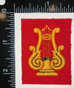 British Army Musicians Trade Qualification Mark Patch Badge