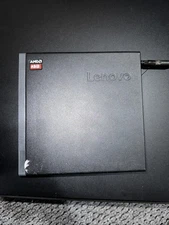 Lenovo M625 Tiny Desktop Windows 10 Pro, 128GB SSD, Radeon R4 Graphics, Mini PC