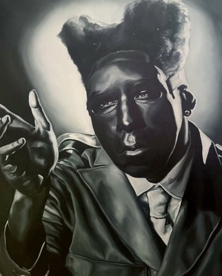 TYLER THE CREATOR CHROMAKOPIA ALBUM ORIGINAL OIL PAINTING
