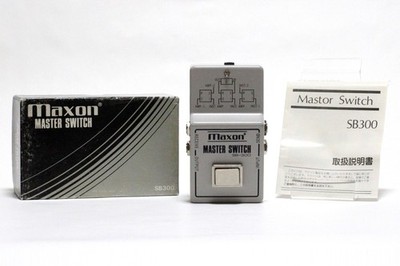 Maxon SB-300 MASTER SWITCH Made in Japan Guitar Effect Pedal