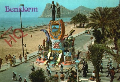 Ansichtskarte, Benidorm, La Cala, Hogueras De San Juan