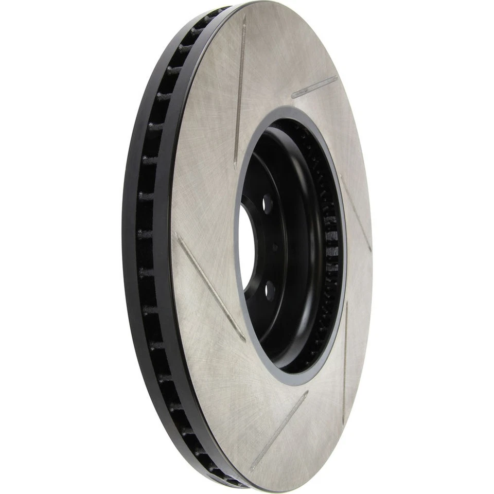 Rotor de freno delantero izquierdo ranurado StopTech 126.33136SL para 08-17 Audi A5 / 12-19 A6 Foto 4 de 4