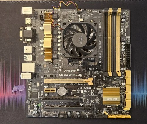 Asus A88XM-PLUS Moederbord + A8-7670K 3.6GHz