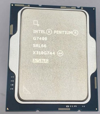Intel Pentium Gold G7400 3.7GHz Socket LGA 1700  Desktop CPU Processor