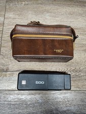 Vintage Kodak Ektralite 500 Camera w/ Electronic Flash And KODAK 110 Leather Bag