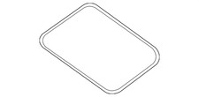 Genuine Nissan Sunroof Seal 91245-ea50a