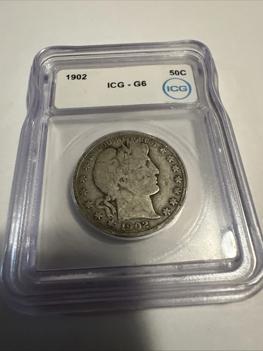 25+ 1902 Year Barber Half Dollars (1892-1915) for sale | Updated