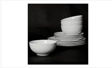 Hudson Park Collection Coupe 12 Piece Dinnerware Set