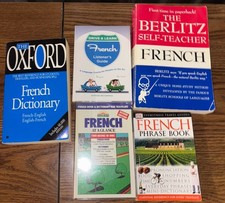 Learn To Speak French - Lot Of 6 Books - Phra...