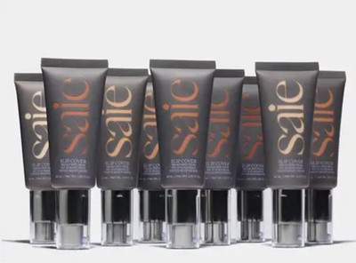 Authentic Saie Lightweight Tinted Moisturizer with Zinc SPF 35,14 SHADES,1.3 oz