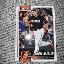 2026 Topps Series 1 Samuel Basallo RC Rookie #104 Orioles