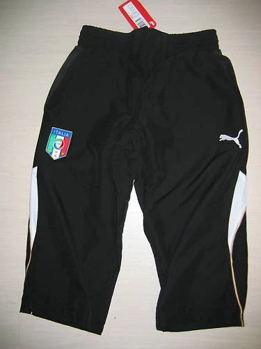 PUMA 0768 TG M ITALIA ITALY BERMUDA 3/4 PASSEGGIO TASCHE PANTALONCINI SHORTS PANTS