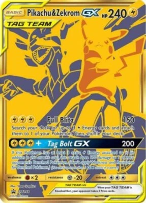Pikachu and Zekrom GX Psa 10 | eBay