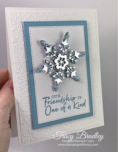 Stampin' Up! TANTOS TROQUELES COPOS DE NIEVE - Juego de 8 #414 - Imagen 9 de 11