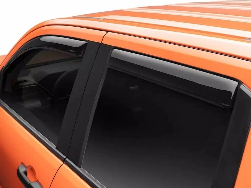 Protectores de lluvia AVS viseras de ventilación en canal para Toyota Tacoma 2024-2025 doble cabina Foto 3 de 3