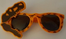 Kids Orange Dinosaur   Sunglasses    Shades