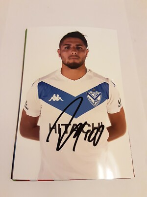 Signiertes Foto Maximiliano Romero Velez Sarsfield NEU (3)