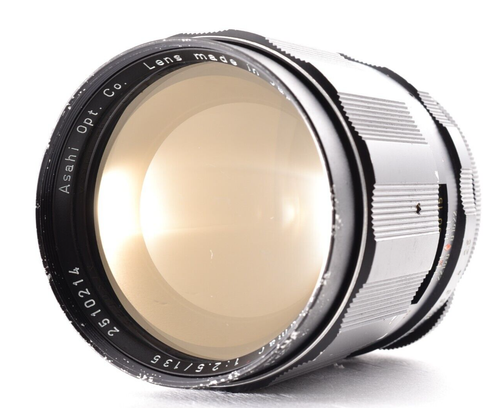 Exc Pentax Super Takumar 135mm f/2.5 MF Telephoto Portrait M42 Lens Japan #1005