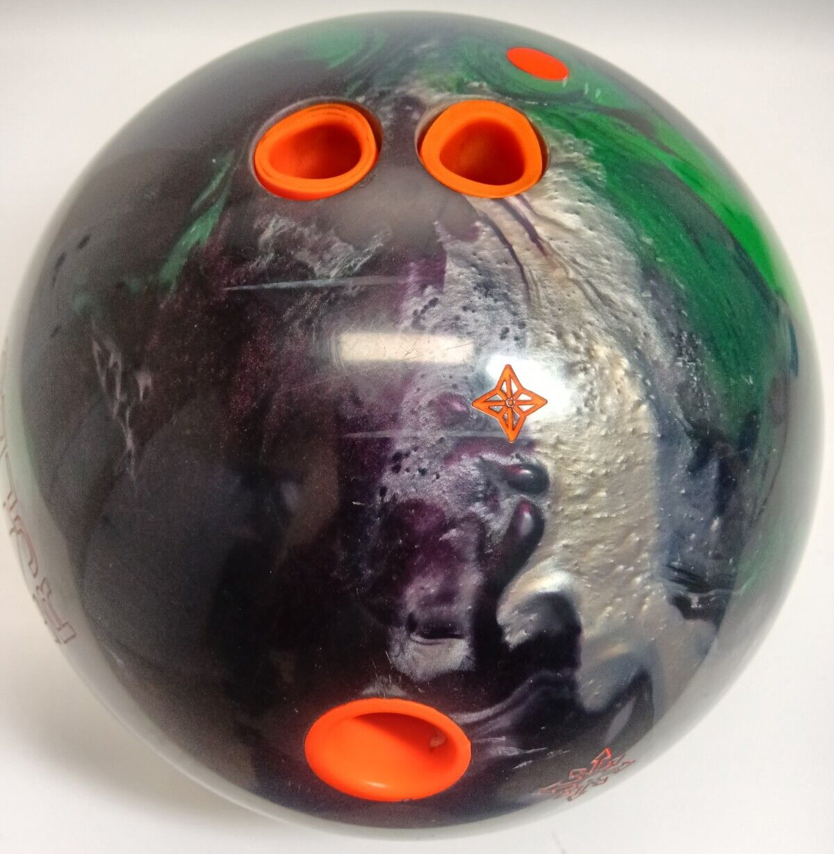 Roto Grip No Rules Bowling Ball Black/Silver/Green 13lb 15oz eBay