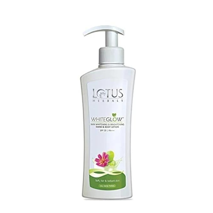 Lotus Herbals White Glow Skin Whitening & Brightening SPF-25 Body Lotion 270ml-