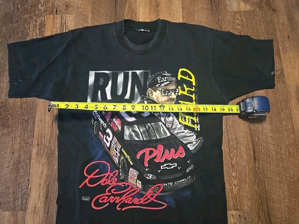 Camiseta Dale Earnhardt 1996 Imagen Deportiva Run Hard De Colección Nascar Talla Mediana  Foto 2 de 4