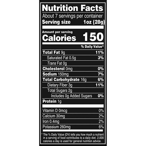 Terra Vegetable Chips, Mediterranean Garlic & Herbs 6.8 Ounce (Pack of