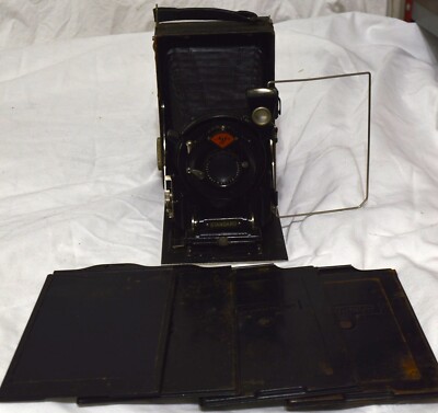 Agfa standard with film holders, Anastigmat f 6.3 13.5 cm lens.