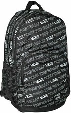 Vans Alumni Pack 3 Black/White Logo Print Unisex Backpack VN0A46NEY28 - NWT