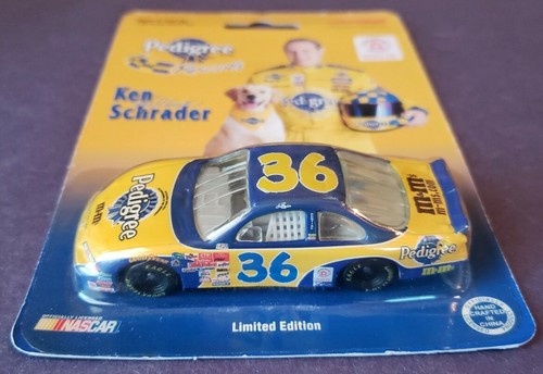 KEN SCHRADER #36 2001 PEDIGREE PONTIAC GRAND PRIX ~ 1/64 NASCAR ACTION DIE-CAST - Picture 6 of 7