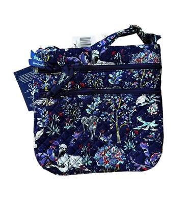 Vera Bradley Harry Potter Forbidden Journey Hipster-Umhängetasche mit dreifachem Reißverschluss