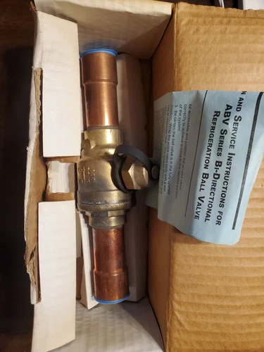 (New) ALCO COPELAND ABV11 Refrigeration Ball Valve ABV 11 1-3/8" Lot Of 2