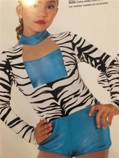 Dance Costume Jazz Tap Skate  Pageant Girls Just Want to Have Fun