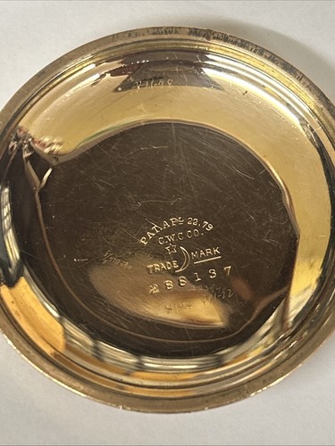 1895 Gold Filled Columbus K.W.K. Special Pocket Watch - Works - Picture 6 of 6